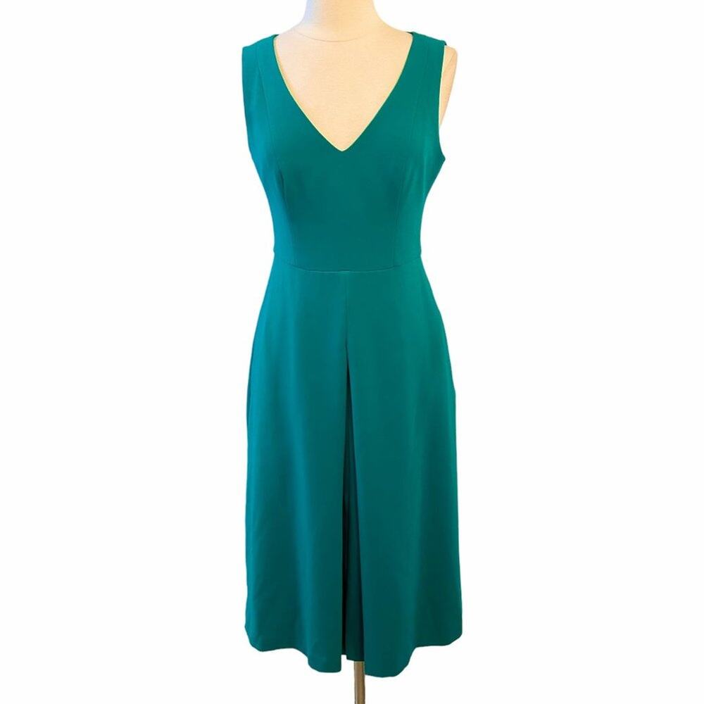 BLACK HALO Klara Emerald Green Dress sleeveless 8